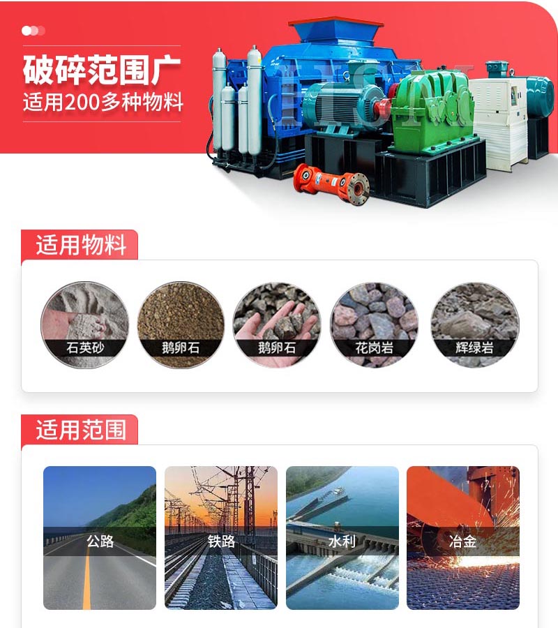 碎煤廠齒輥(gun)破碎煤(mei)機